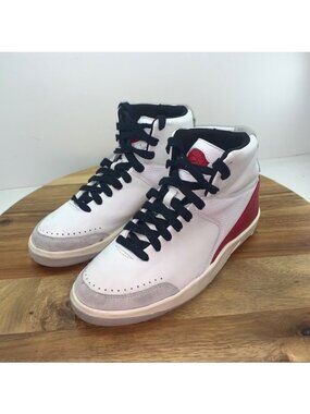 Nike Air Jordan 2 x Nina Chanel Abney in White and Gym Red Women's Size 6.5